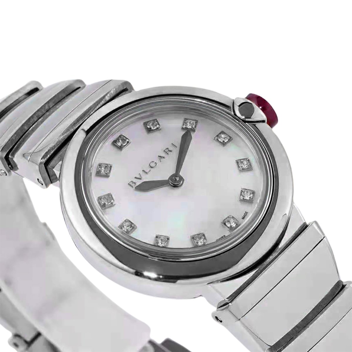 Lvcea MOP Dial in Steel